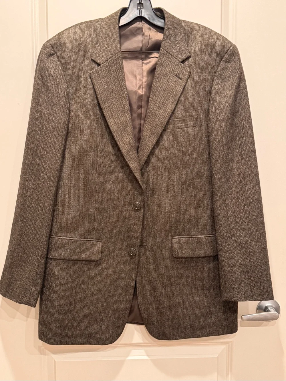 Club Room Macy’s Tweed Herringbone Blazer | Wool Alpaca Blend | Men’s 40 Long⁠